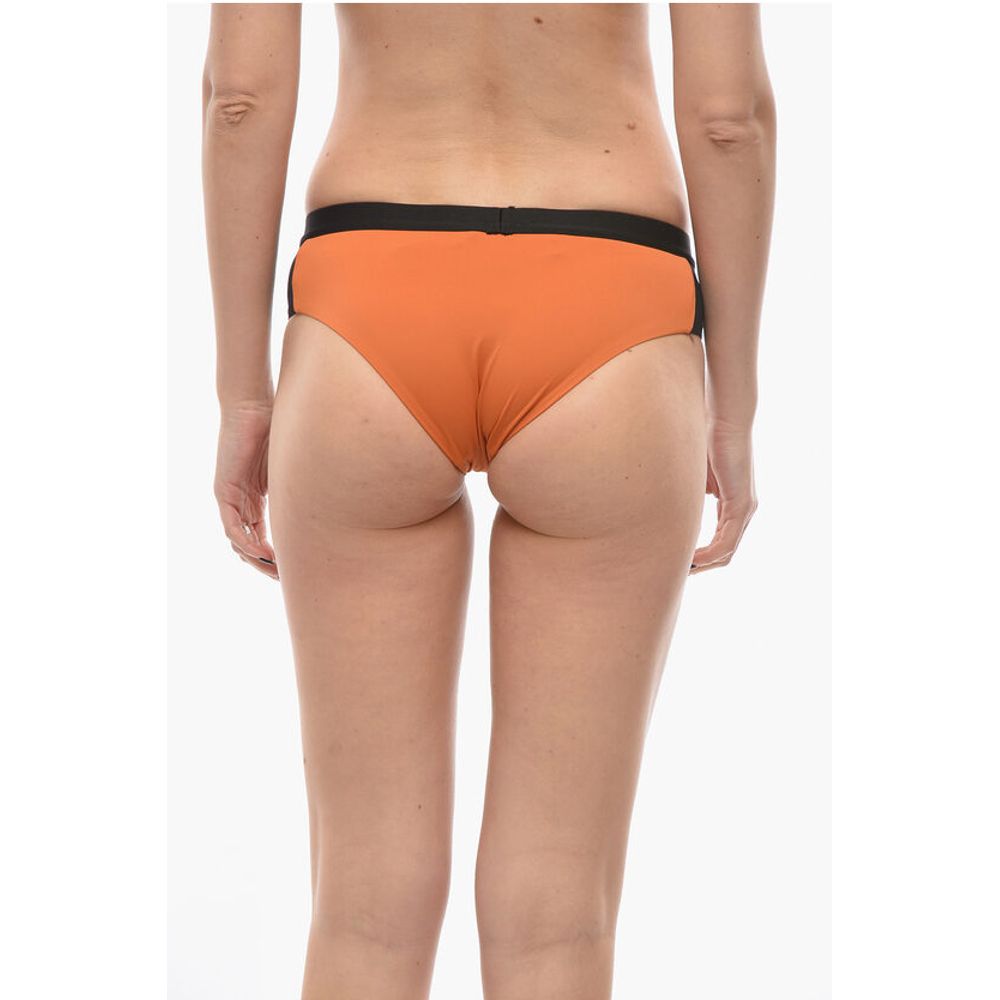 Karl Lagerfeld Two-Tone SPORT Bikini Bottom with Logoed Elastic Band on the - Image 3