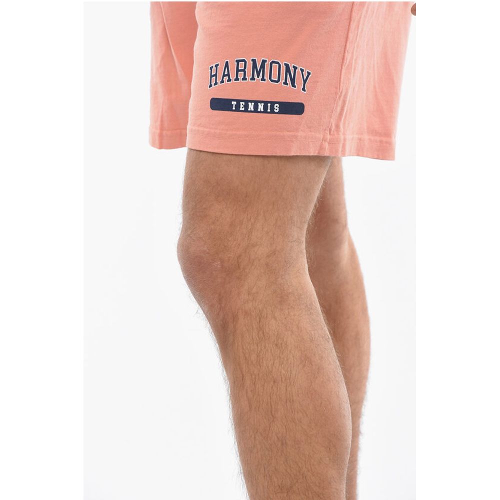 Harmony Drawstring Waist Cotton Tennis Shorts - Image 3