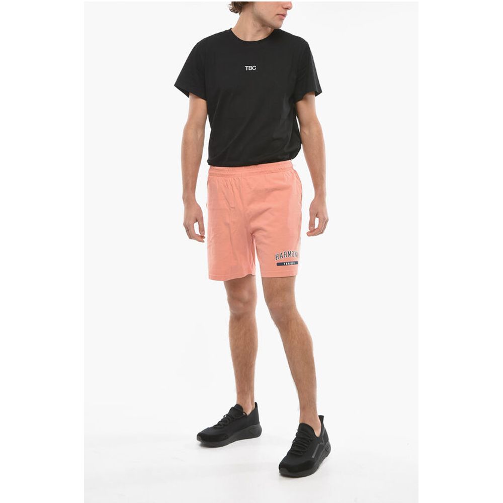 Harmony Drawstring Waist Cotton Tennis Shorts - Image 4