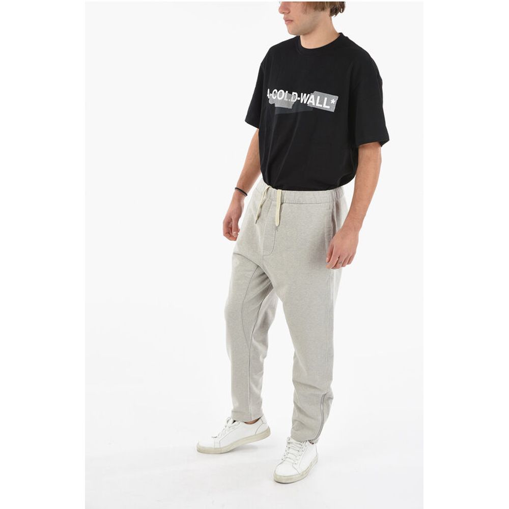 Maison Margiela MM10 Brushed-cotton Joggers with Ankle Zips - Image 4
