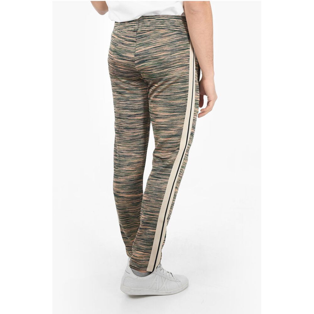 Palm Angels MISSONI Contrasting Band Knitted Pants - Image 2
