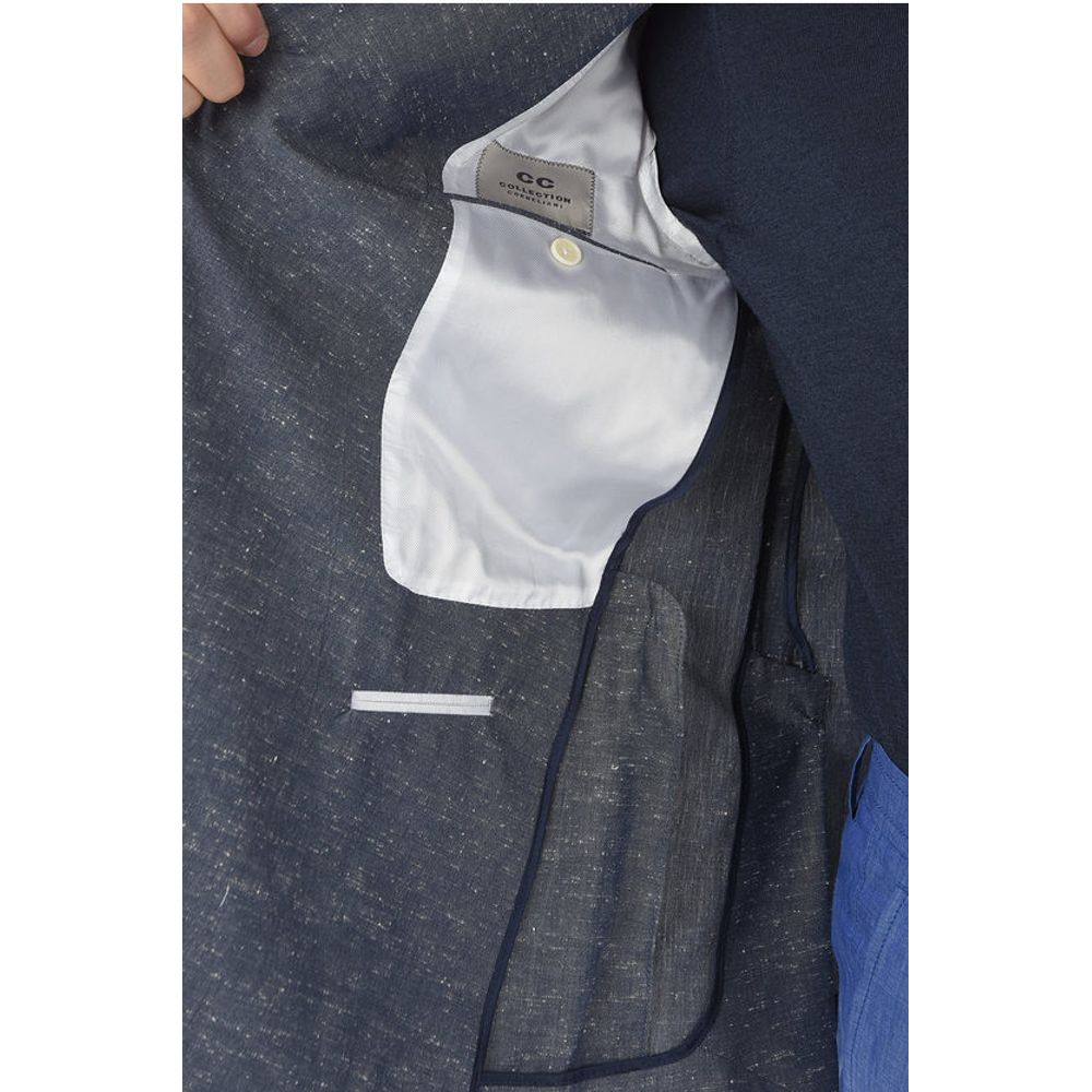 Corneliani CC COLLECTION peak lapel REWARD double-breasted blazer with - Image 5