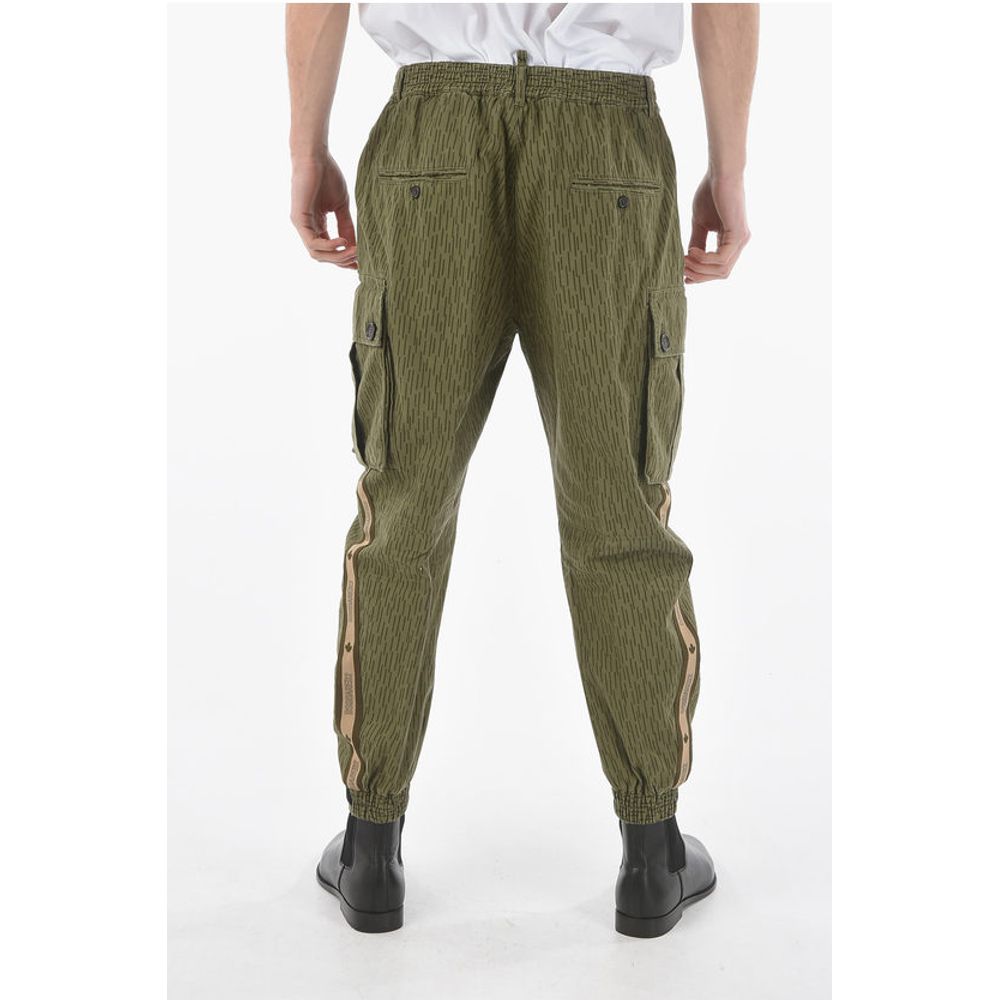 Dsquared² Striped Cargo Pants - Image 3