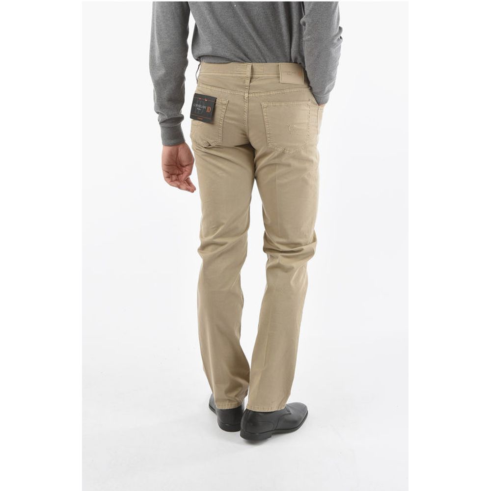 Corneliani ID Stretch Cotton LAZISE 5-Pocket Pants - Image 2