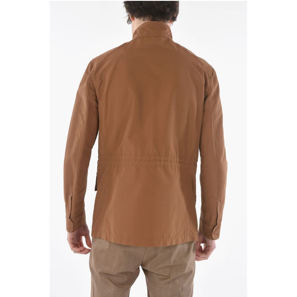 Corneliani Cotton Blend WALT Utility Jacket with Hidden Closure - Image 2