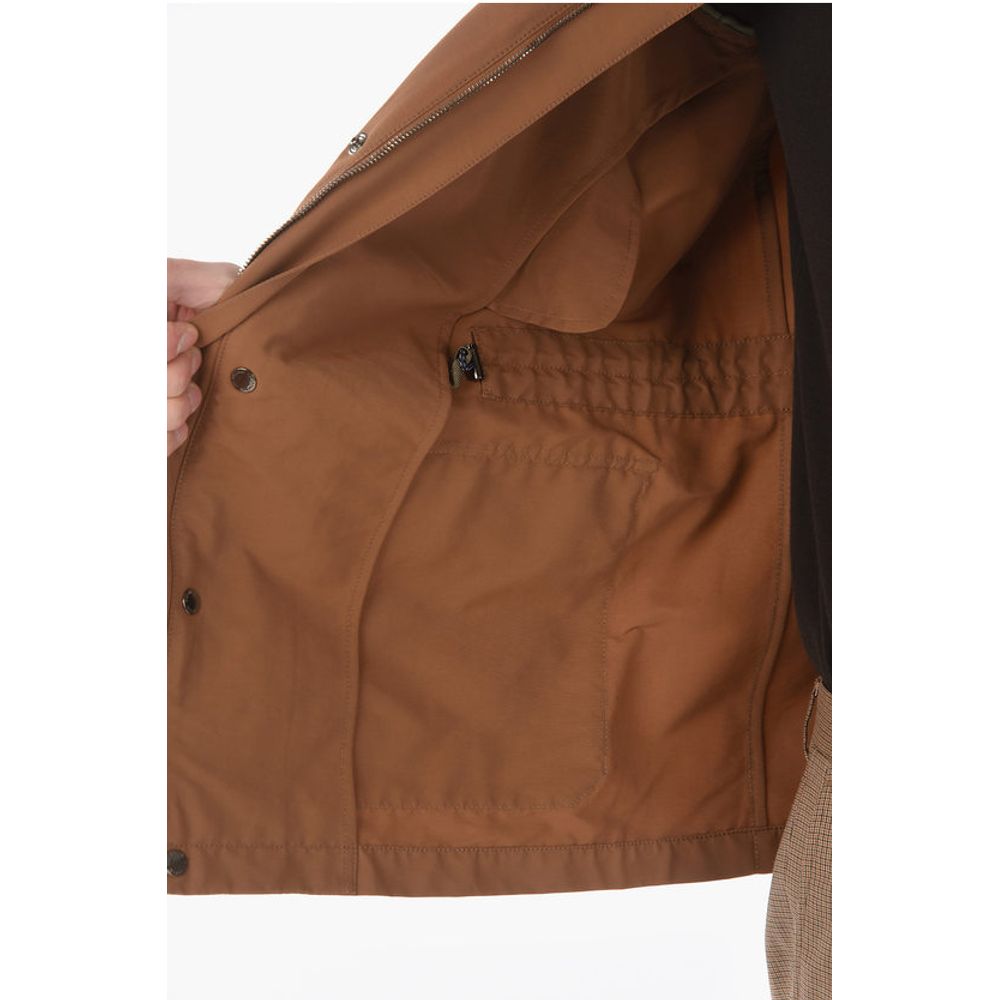 Corneliani Cotton Blend WALT Utility Jacket with Hidden Closure - Image 5