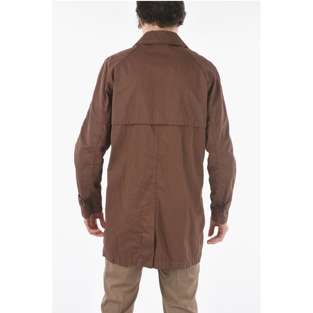 Corneliani CC COLLECTION O.WEAR hidden closure balmacaan coat - Image 2