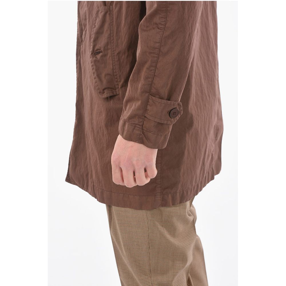 Corneliani CC COLLECTION O.WEAR hidden closure balmacaan coat - Image 3