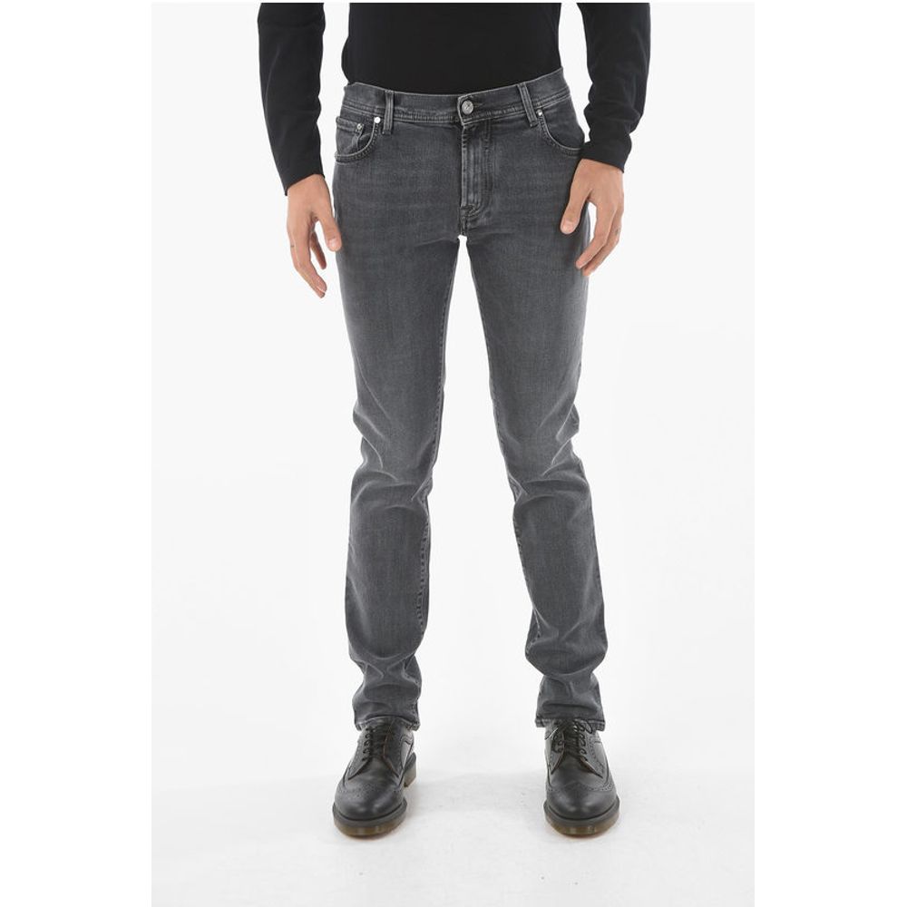 Corneliani ID 5 Pocket Stretch Cotton Denim