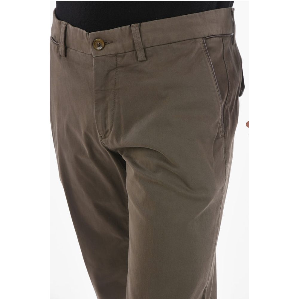 Corneliani ID Stretch Cotton Chino Pants - Image 3