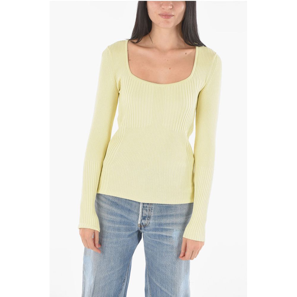 Aeron Round Neck Ribbed Sweater