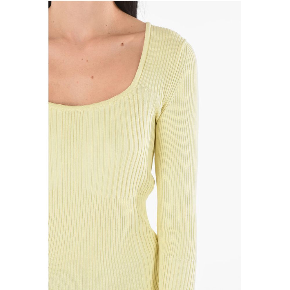 Aeron Round Neck Ribbed Sweater - Image 3