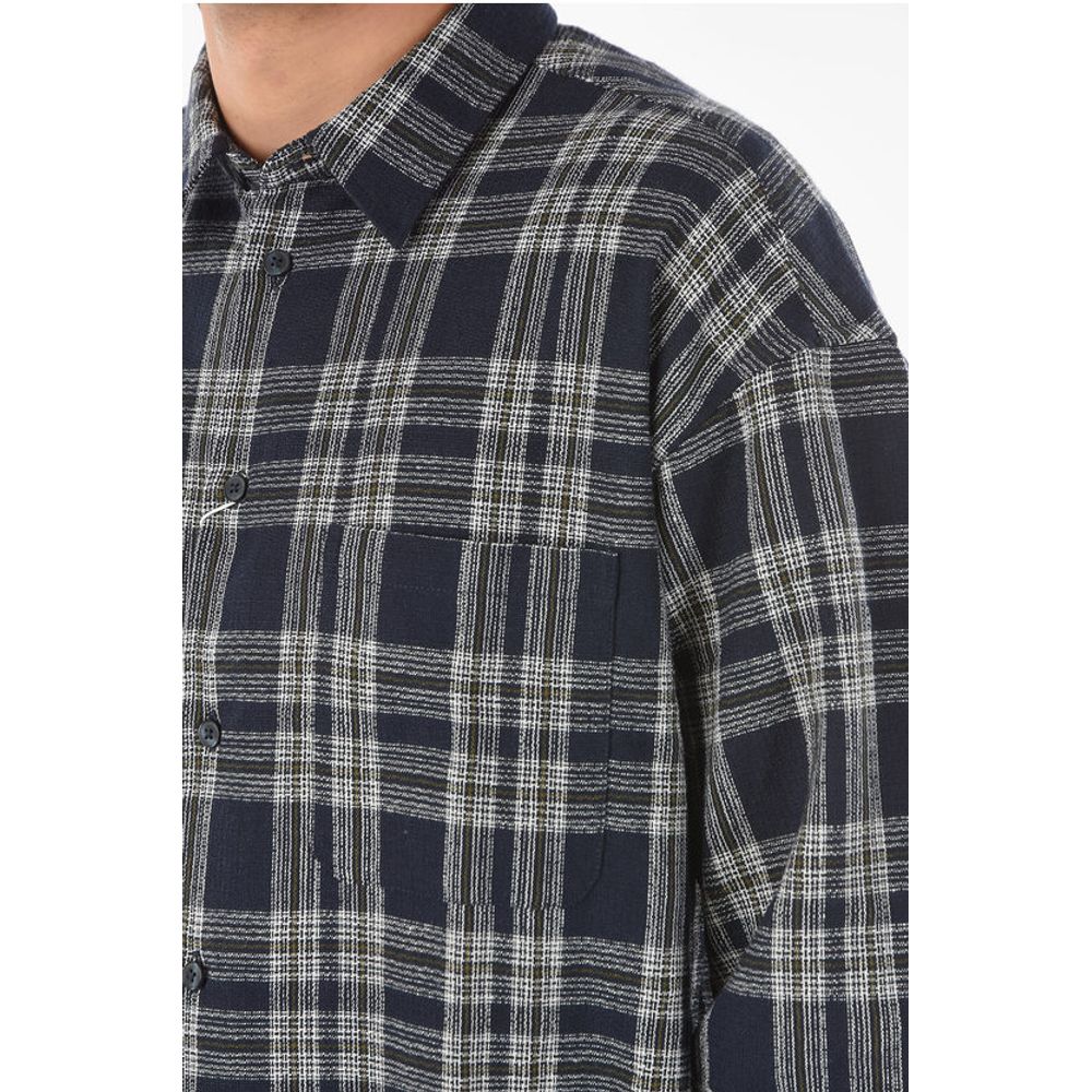 Samsoe Samsoe Plaid LUAN J Classic Collar Shirt - Image 3