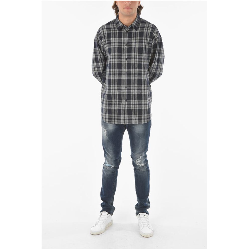 Samsoe Samsoe Plaid LUAN J Classic Collar Shirt - Image 4