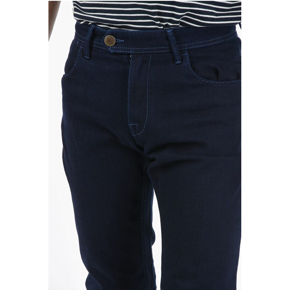 Corneliani ID Stretch Denim Slim Fit Jeans 18cm - Image 3