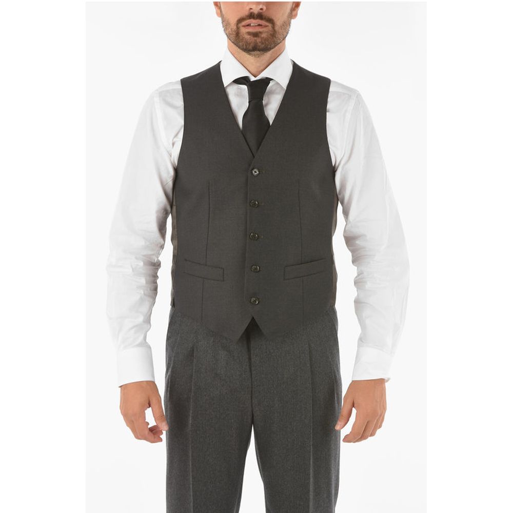 Corneliani CC COLLECTION Virgin Wool REFINED Waistcoat