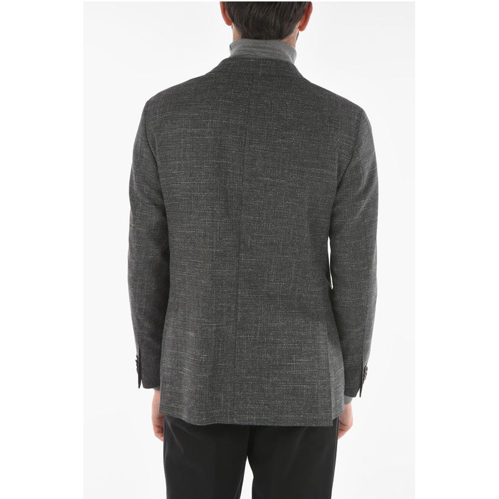 Corneliani CC COLLECTION 2 Button Blazer RIGHT with Patch Pocket - Image 2