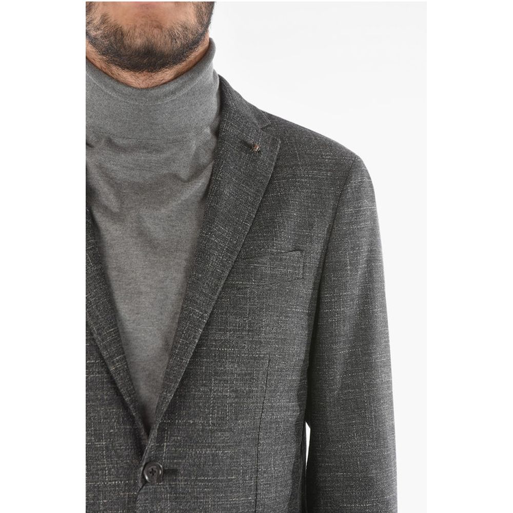 Corneliani CC COLLECTION 2 Button Blazer RIGHT with Patch Pocket - Image 3