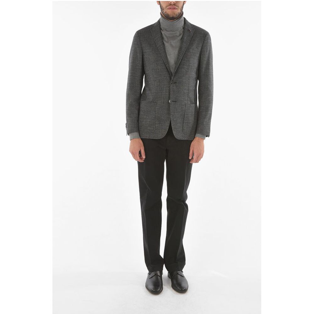 Corneliani CC COLLECTION 2 Button Blazer RIGHT with Patch Pocket - Image 4