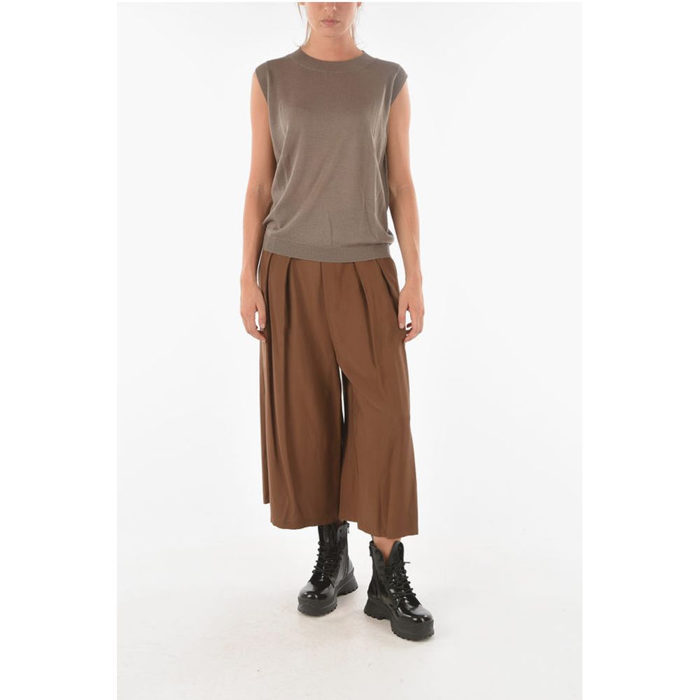 Ixos Knitted CURLIN Tank Top with Ribbed Hems - Image 4