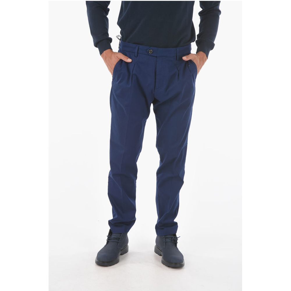 Cruna Single-pleated RAVAL1P.L Smooth Fit Pants
