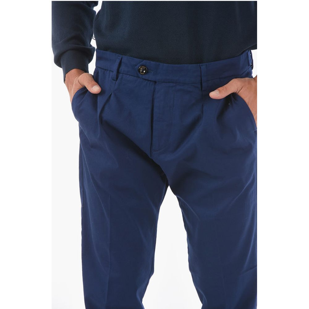 Cruna Single-pleated RAVAL1P.L Smooth Fit Pants - Image 3