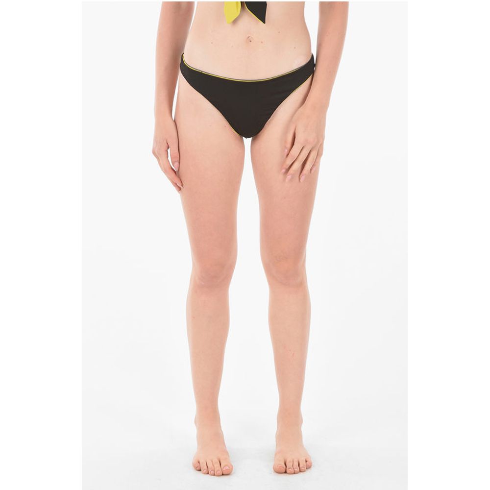 Diesel Printed Logo High-cut Bikini Slip