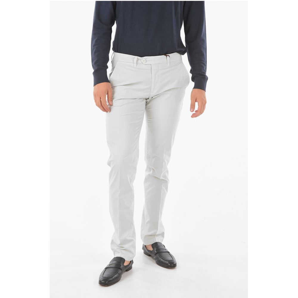 Corneliani ID 5 Pocket Stretch Cotton Chinos Pants