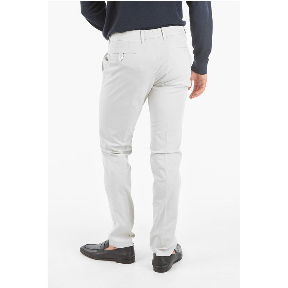Corneliani ID 5 Pocket Stretch Cotton Chinos Pants - Image 2