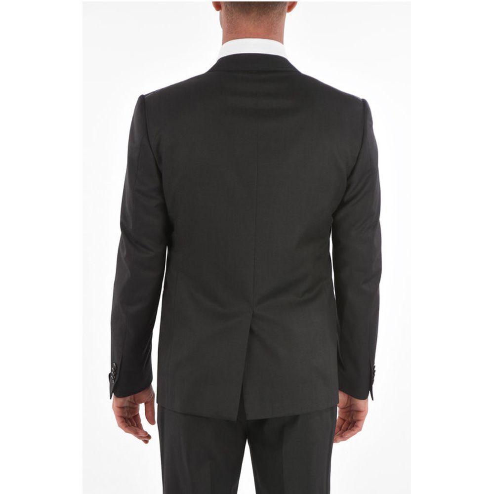 Corneliani virgin wool peak lapel 3 piece waistcoat CERIM.ACADEMY suit - Image 5