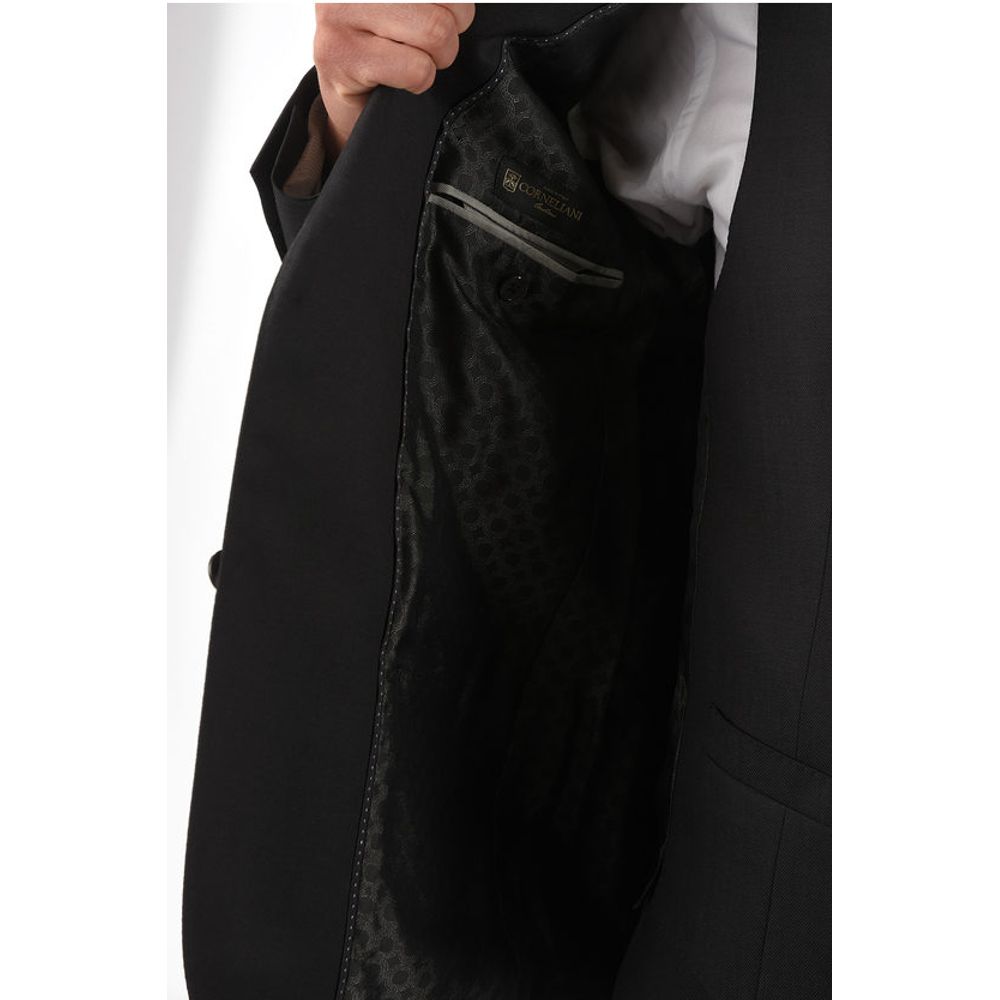 Corneliani virgin wool peak lapel 3 piece waistcoat CERIM.ACADEMY suit - Image 6