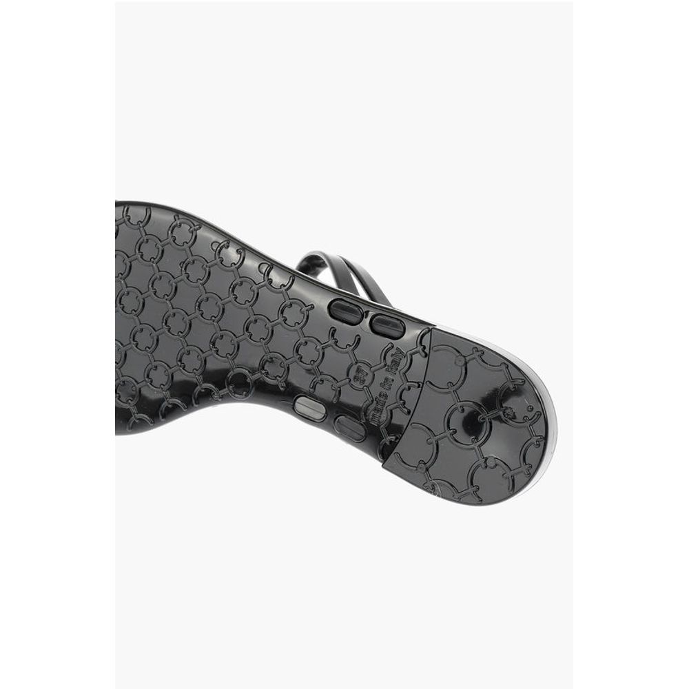 Moschino LOVE rubber thong sandals with heart detail - Image 5