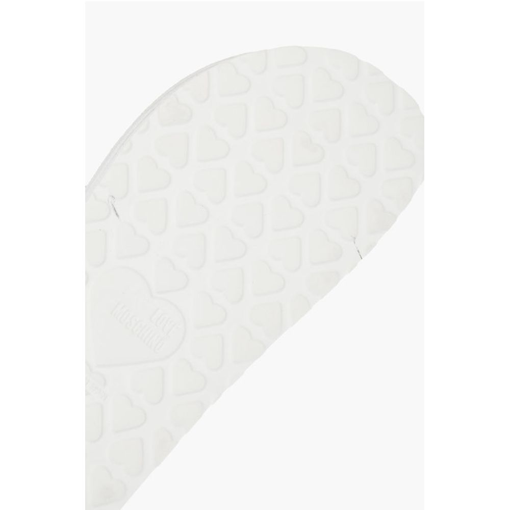 Moschino LOVE Flip-Flops BIRK130 with Mirror Effect - Image 5