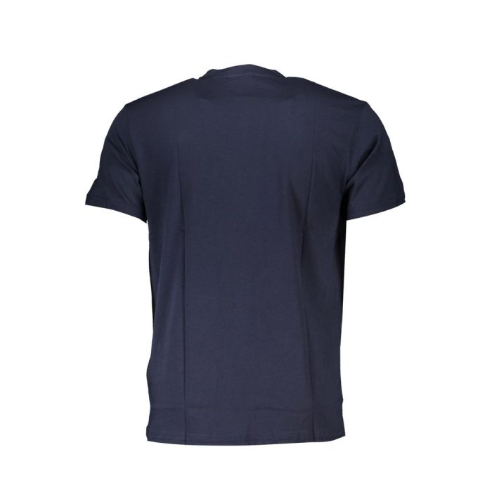 Cavalli Class Blue Cotton T-Shirt - Image 2