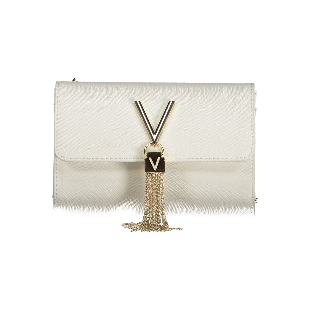 Mario Valentino White Polyethylene Handbag
