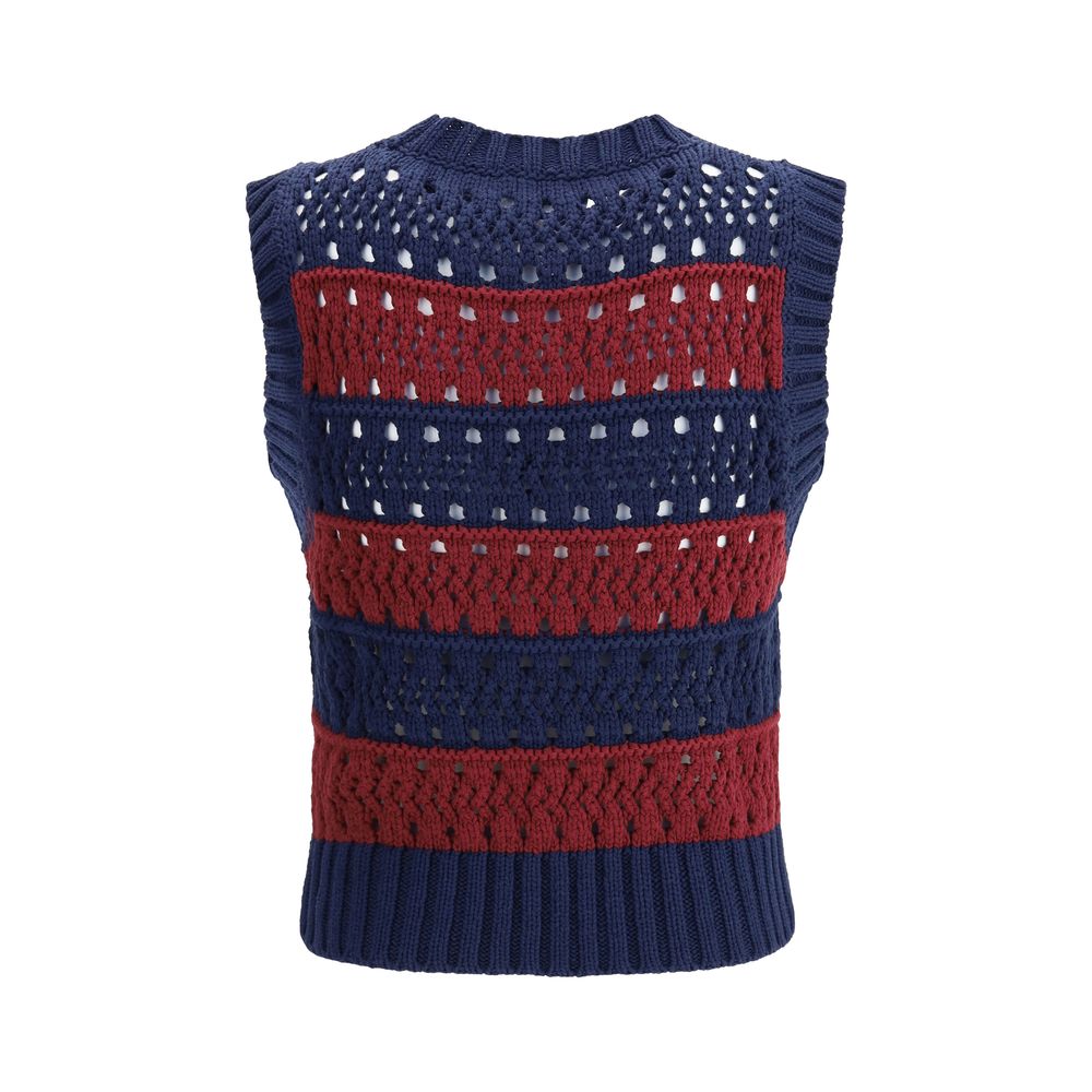 Ganni Striped Vest - Image 2