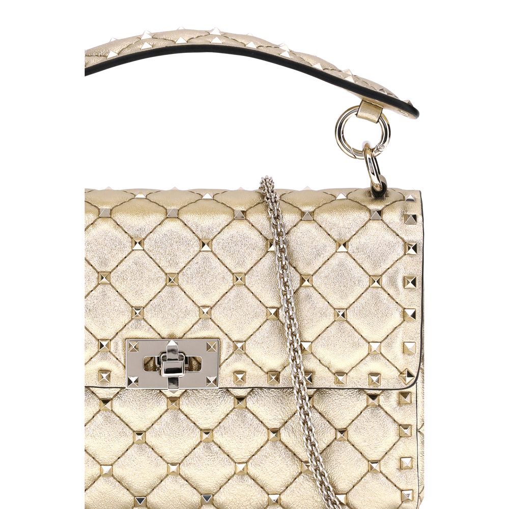 Valentino Garavani Medium Rockstud Spike Shoulder Bag - Image 4