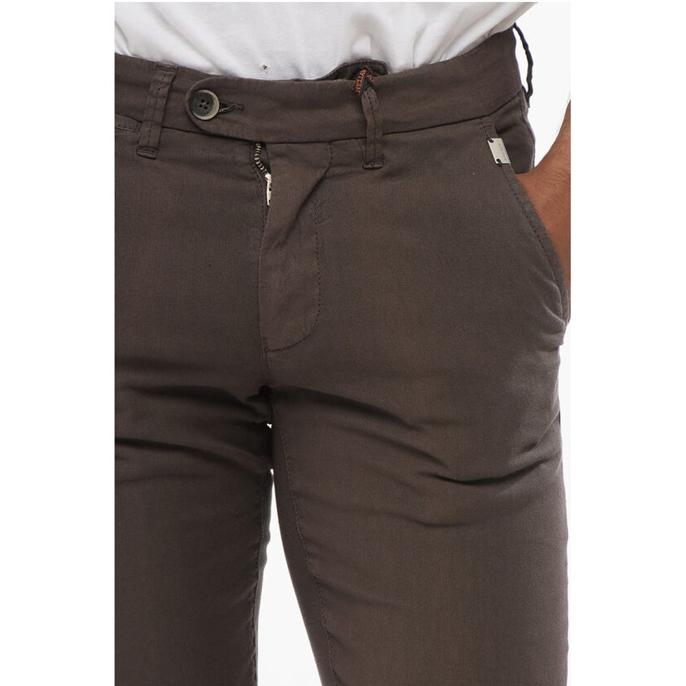 Corneliani Linen Blended Chinos Pants - Image 3