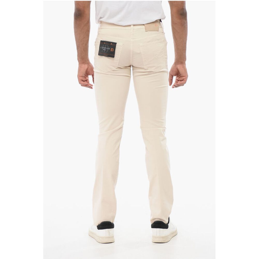 Corneliani ID 5-Pocketed Stretch Cotton Pants - Image 2