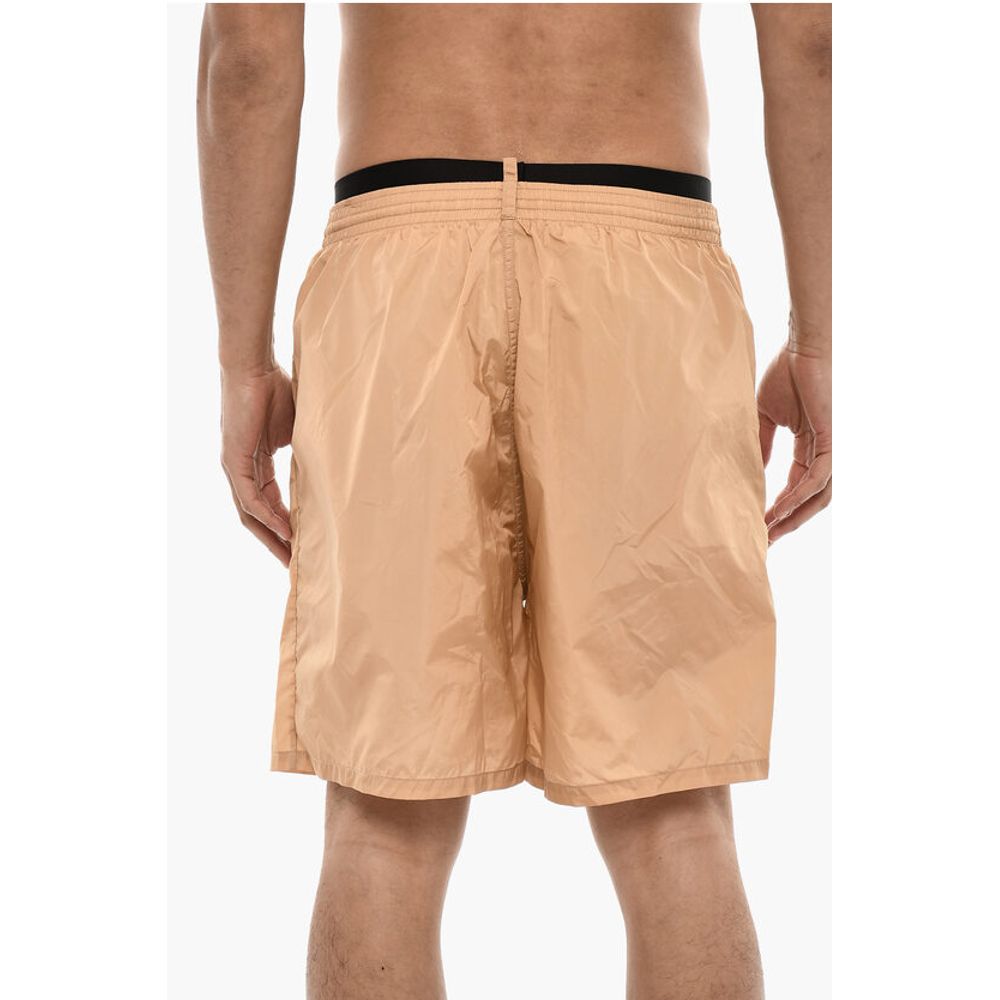 Dsquared² Slip Swimshorts With Logoed Contrasting Waistband - Image 2