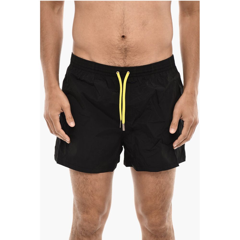 Dsquared² Printed PACMAN Swimshorts With Dawstrings