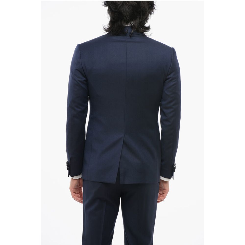 Corneliani CODE Virgin Wool 3 Piece Suit With Peak Lapel - Image 5