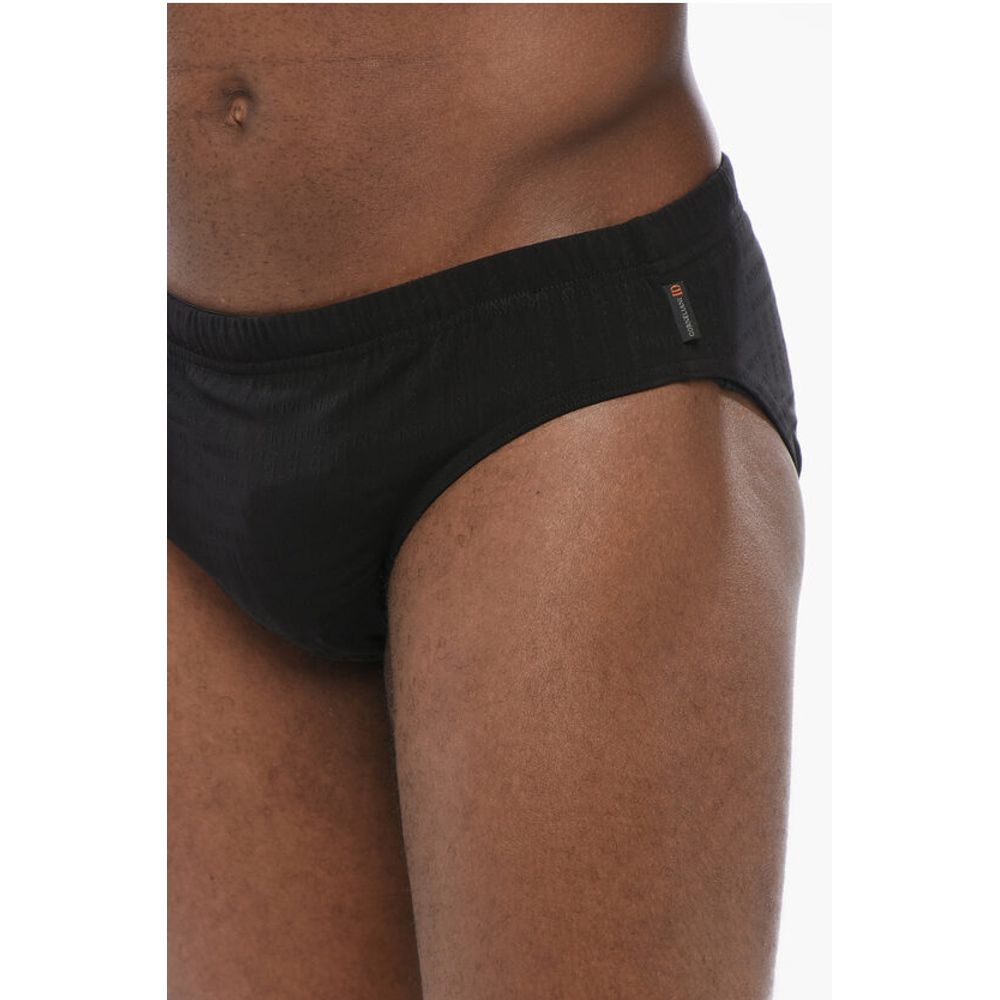 Corneliani ID Jacquard Designed Swim Slips - Image 3
