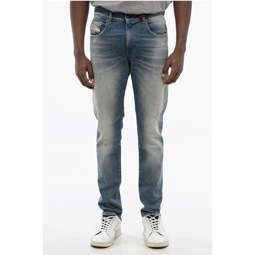 Diesel Mid Waist 2019 D-STRUKT Slim Fit Jeans 16cm L32
