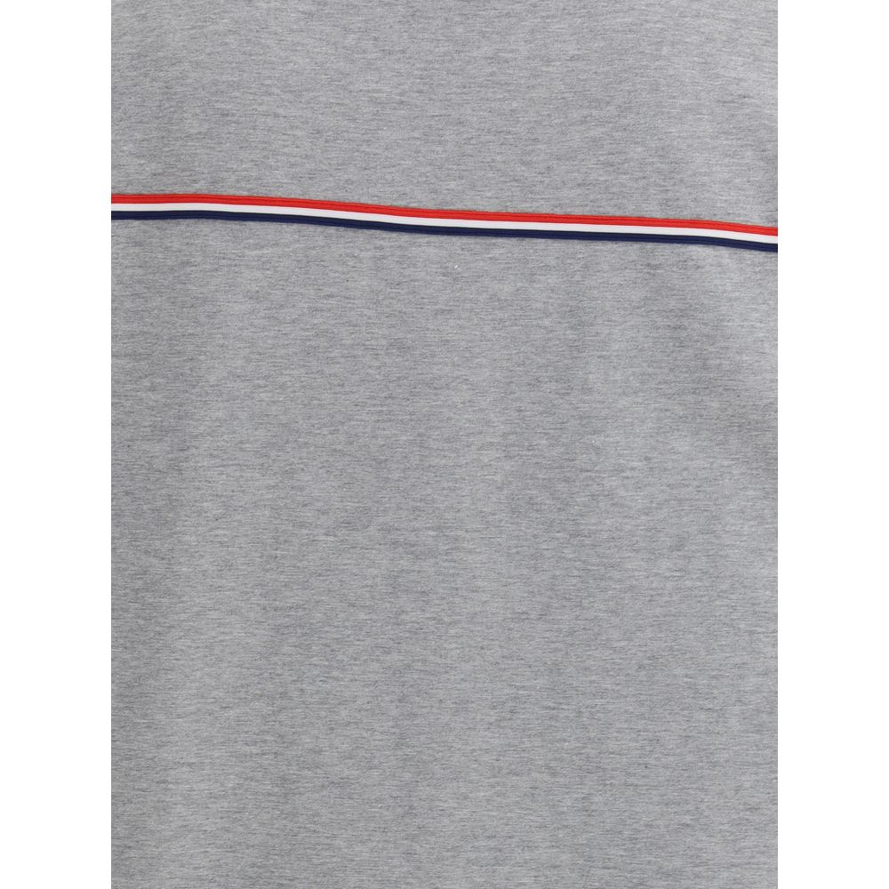 Thom Browne Gray Cotton T-Shirt - Image 4