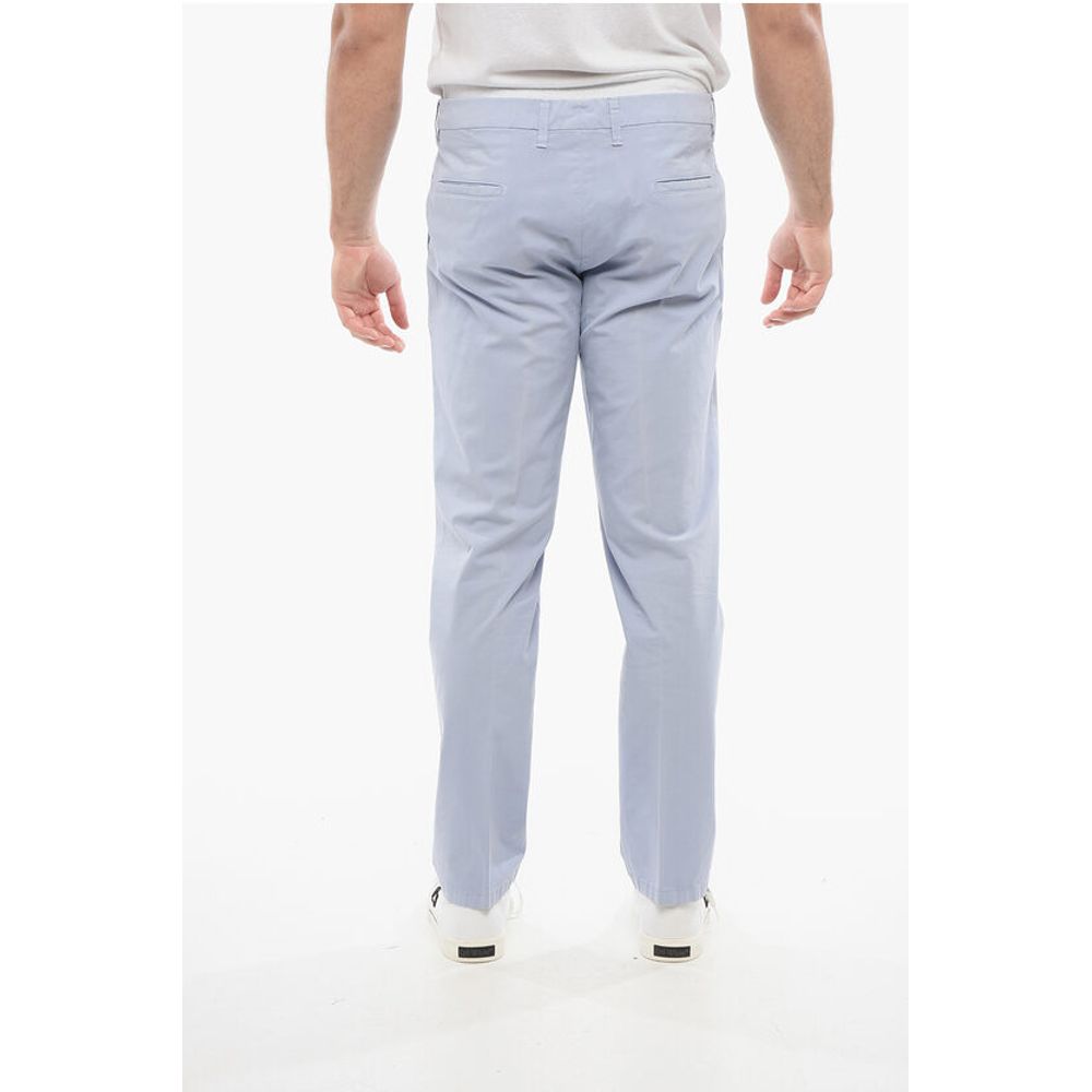 Corneliani Cotton Chinos Pants with Four Pockets - Image 2