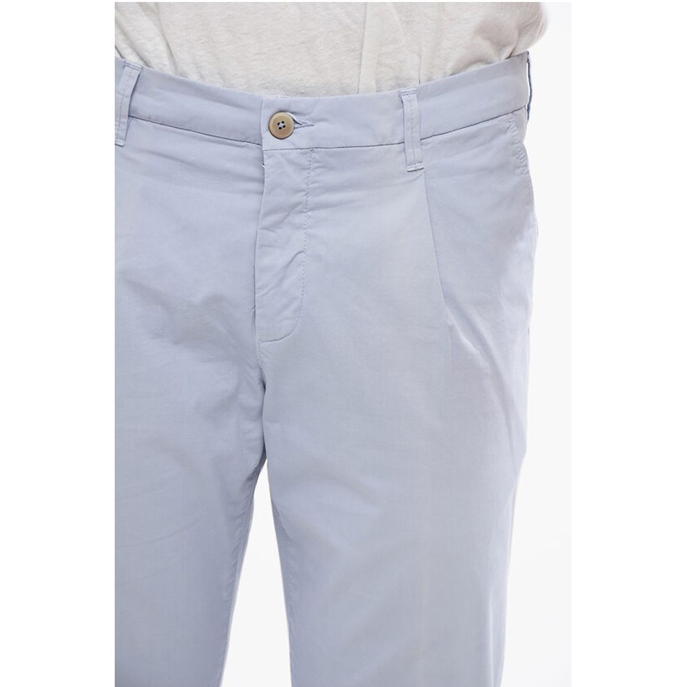 Corneliani Cotton Chinos Pants with Four Pockets - Image 3
