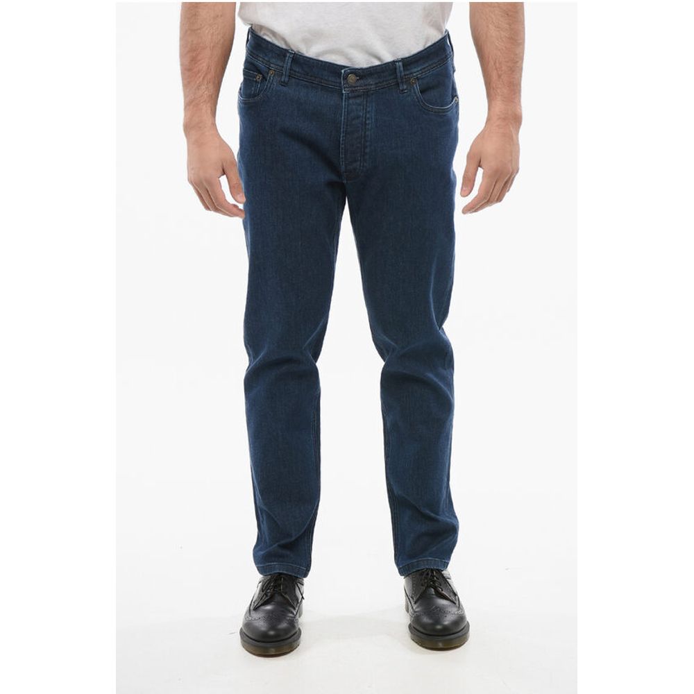 Corneliani CC COLLECTION High-waisted Slim Fit Jeans