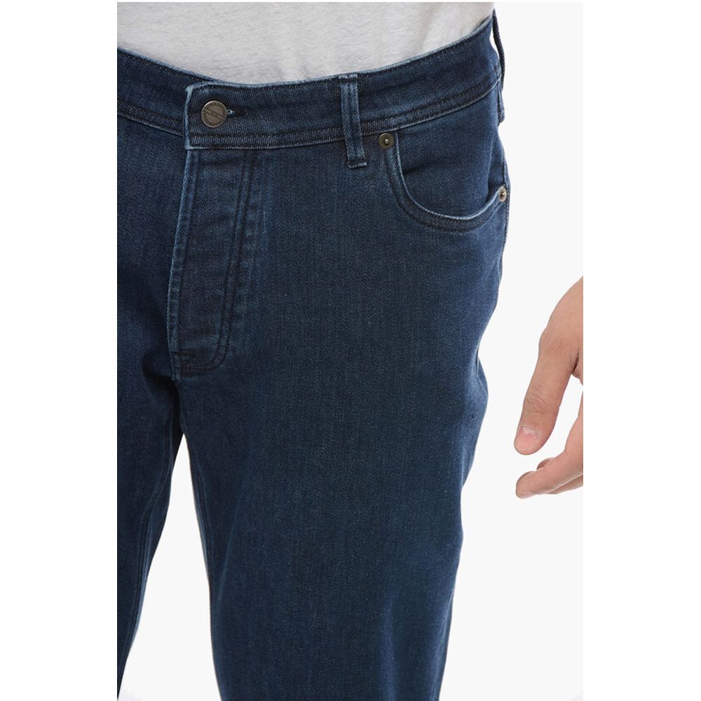 Corneliani CC COLLECTION High-waisted Slim Fit Jeans - Image 3