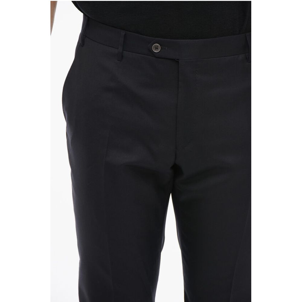 Corneliani Virign Wool Pants with Welt Pockets - Image 3